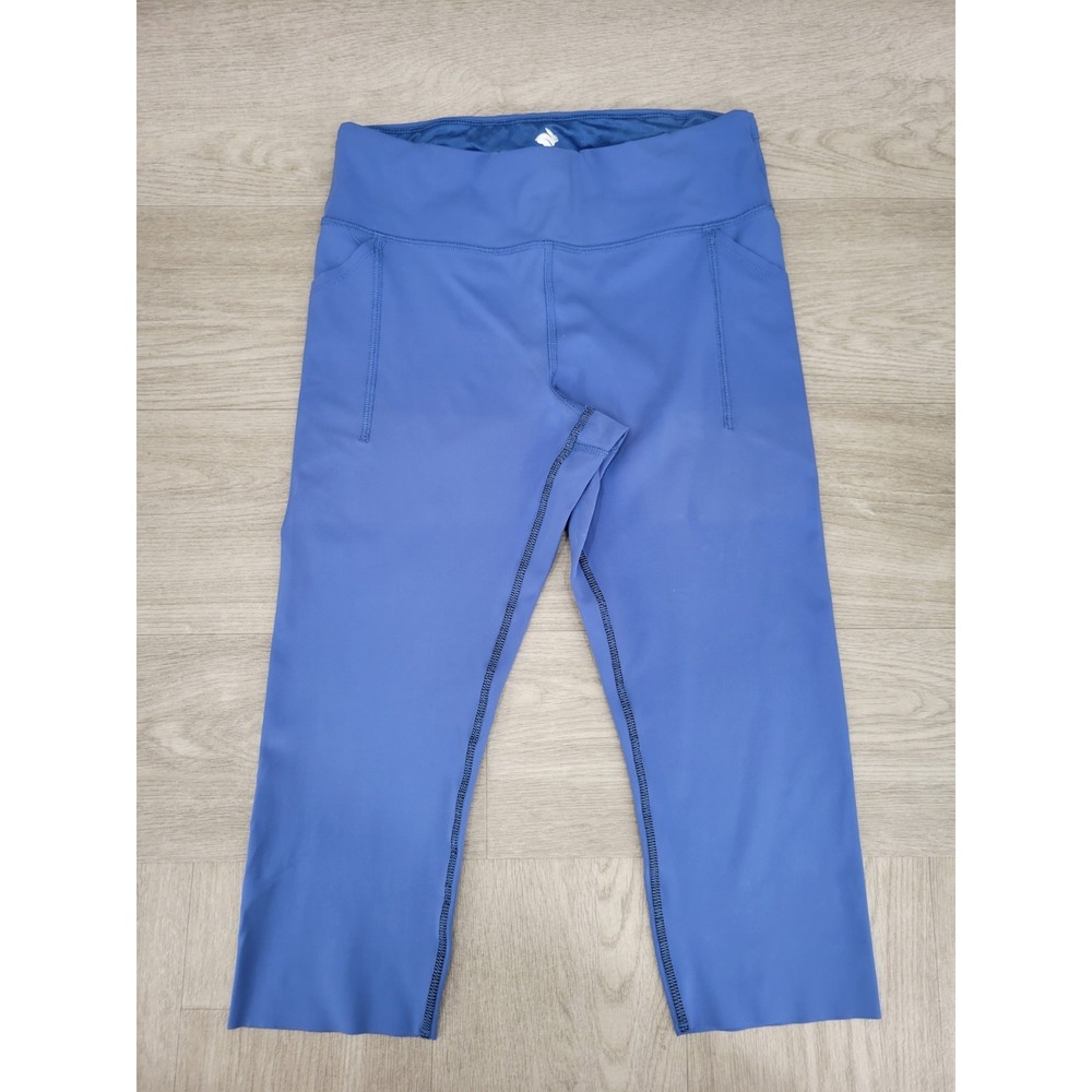 Rabbit Speed Capris Women's Size Small Blue Running Athletic Performance Pants